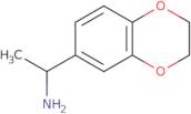 (1S)-1-(2,3-Dihydro-1,4-benzodioxin-6-yl)ethan-1-amine