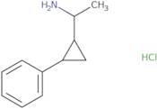 1-(2-Phenylcyclopropyl)ethan-1-amine hydrochloride