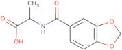 2-(2H-1,3-Benzodioxol-5-ylformamido)propanoic acid