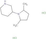 3-(2,5-Dimethylpyrrolidin-1-yl)piperidine dihydrochloride