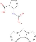 cis-2-(((9H-Fluoren-9-yl)methoxy)carbonylamino)cyclopent-3-ene-1-carboxylic acid