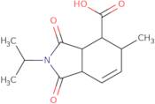 5-Methyl-1,3-dioxo-2-(propan-2-yl)-2,3,3a,4,5,7a-hexahydro-1H-isoindole-4-carboxylic acid