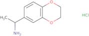 (1R)-1-(2,3-Dihydro-1,4-benzodioxin-6-yl)ethan-1-amine hydrochloride