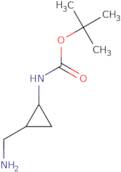 rac-tert-Butyl N-[(1R,2S)-2-(aminomethyl)cyclopropyl]carbamate