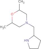 2,6-Dimethyl-4-(pyrrolidin-2-ylmethyl)morpholine
