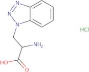 (2S)-2-Amino-3-(1H-1,2,3-benzotriazol-1-yl)propanoic acid hydrochloride