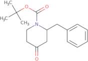 tert-Butyl (2S)-2-benzyl-4-oxopiperidine-1-carboxylate