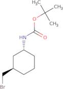 tert-Butyl trans-3-(bromomethyl)-cyclohexylcarbamate