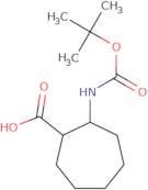 rac-(1R,2S)-2-{[(tert-Butoxy)carbonyl]amino}cycloheptane-1-carboxylic acid