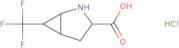 (1S,3S,5S,6S)-6-(Trifluoromethyl)-2-azabicyclo[3.1.0]hexane-3-carboxylic acid hydrochloride