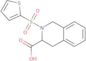 (3S)-2-(Thiophene-2-sulfonyl)-1,2,3,4-tetrahydroisoquinoline-3-carboxylic acid