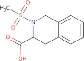 (3S)-2-(Methylsulfonyl)-1,2,3,4-tetrahydroisoquinoline-3-carboxylic acid