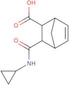 3-(Cyclopropylcarbamoyl)bicyclo[2.2.1]hept-5-ene-2-carboxylic acid