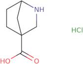 (1R)-2-Azabicyclo[2.2.1]heptane-4-carboxylic acid hydrochloride