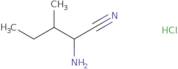 (2S)-2-Amino-3-methylpentanenitrile hydrochloride