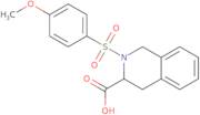 (3S)-2-[(4-Methoxyphenyl)sulfonyl]-1,2,3,4-tetrahydroisoquinoline-3-carboxylic acid