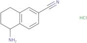 (5S)-5-Amino-5,6,7,8-tetrahydronaphthalene-2-carbonitrile