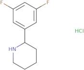 (S)-2-(3,5-Difluorophenyl)piperidine hydrochloride