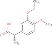 (S)-2-Amino-2-(3-ethoxy-4-methoxyphenyl)acetic acid ee