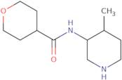 N-(4-Methylpiperidin-3-yl)oxane-4-carboxamide