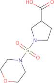 1-(Morpholine-4-sulfonyl)pyrrolidine-3-carboxylic acid