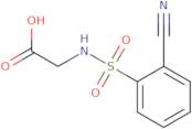 2-(2-Cyanobenzenesulfonamido)acetic acid