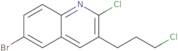 6-Bromo-2-chloro-3-(3-chloropropyl)quinoline