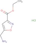 Ethyl 5-(aminomethyl)-1,2-oxazole-3-carboxylate hydrochloride