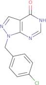 1-[(4-Chlorophenyl)methyl]-1H-pyrazolo[3,4-d]pyrimidin-4-ol