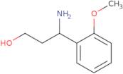 3-Amino-3-(2-methoxyphenyl)propan-1-ol