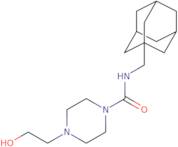 N-(1-Adamantylmethyl)-4-(2-hydroxyethyl)piperazine-1-carboxamide