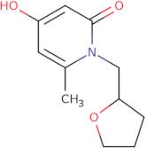 4-Hydroxy-6-methyl-1-(tetrahydrofuran-2-ylmethyl)pyridin-2(1H)-one