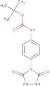 tert-Butyl N-[4-(3,5-dioxo-1,2,4-triazolidin-4-yl)phenyl]carbamate