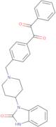 1-(4-{[4-(2-Oxo-2,3-dihydro-1H-benzimidazol-1-yl)piperidin-1-yl]methyl}phenyl)-2-phenylethane-1,2-dione