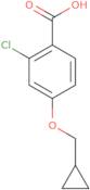 2-Chloro-4-(cyclopropylmethoxy)benzoic acid