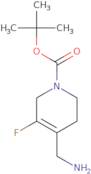 1-Boc-5-fluoro-1,2,3,6-tetrahydropyridine-4-methanamine