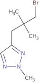 4-(3-Bromo-2,2-dimethylpropyl)-2-methyltriazole