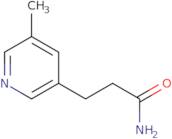 3-(5-Methylpyridin-3-yl)propanamide