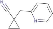 1-[(Pyridin-2-yl)methyl]cyclopropane-1-carbonitrile