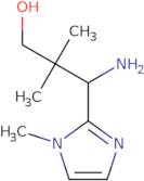 3-Amino-2,2-dimethyl-3-(1-methyl-1H-imidazol-2-yl)propan-1-ol
