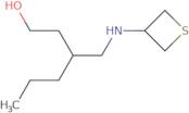 3-[(Thietan-3-ylamino)methyl]hexan-1-ol