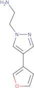 2-[4-(Furan-3-yl)-1H-pyrazol-1-yl]ethan-1-amine