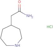 2-(Azepan-4-yl)acetamide hydrochloride