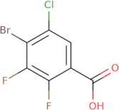 4-Bromo-5-chloro-2,3-difluorobenzoic acid