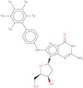 8-(4-Amino-(2',3',4',5',6'-D5-biphenyl)-2'-deoxyguanosine