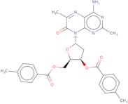 4-Amino-2,6-dimethyl-8-(2'-deoxy-3',5'-di-O-toluoyl-a-D-ribofuranosyl)-7-pteridone