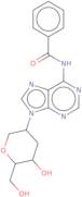 1,5-Anhydro-2,3-dideoxy-2-(N6-benzoyladenin-1-yl)-D-glucitol