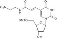 5-[N-(2-Aminoethyl)-3-E-acrylamido]-2'-deoxy-5'-O-DMT-uridine