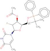 3'-O-Acetyl-5'-O-tert-butyldiphenylsilyl-2'-deoxy-2'-fluorothymidine