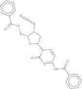 3'-Azido-N4-benzoyl-5'-O-benzoyl-2',3'-dideoxycytidine